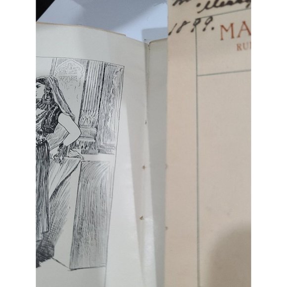Mandalay By Rudyard Kipling 1899 First Edition Poem - Picture 7 of 12